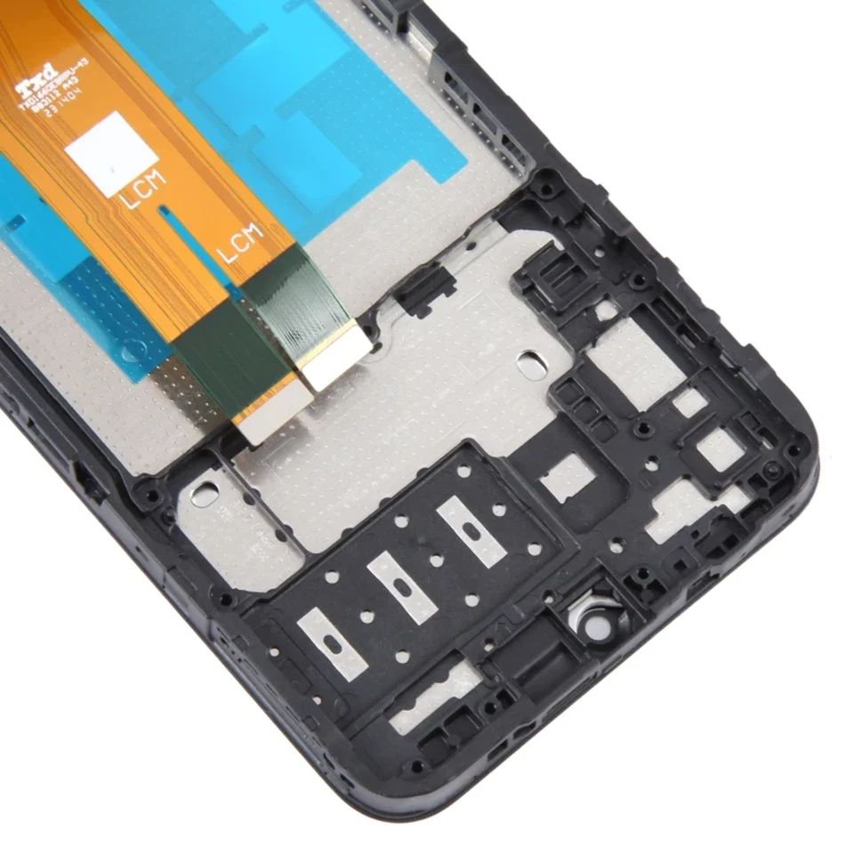 Ecran display lcd samsung galaxy negru cu rama a14 4g a145p a145r [4]