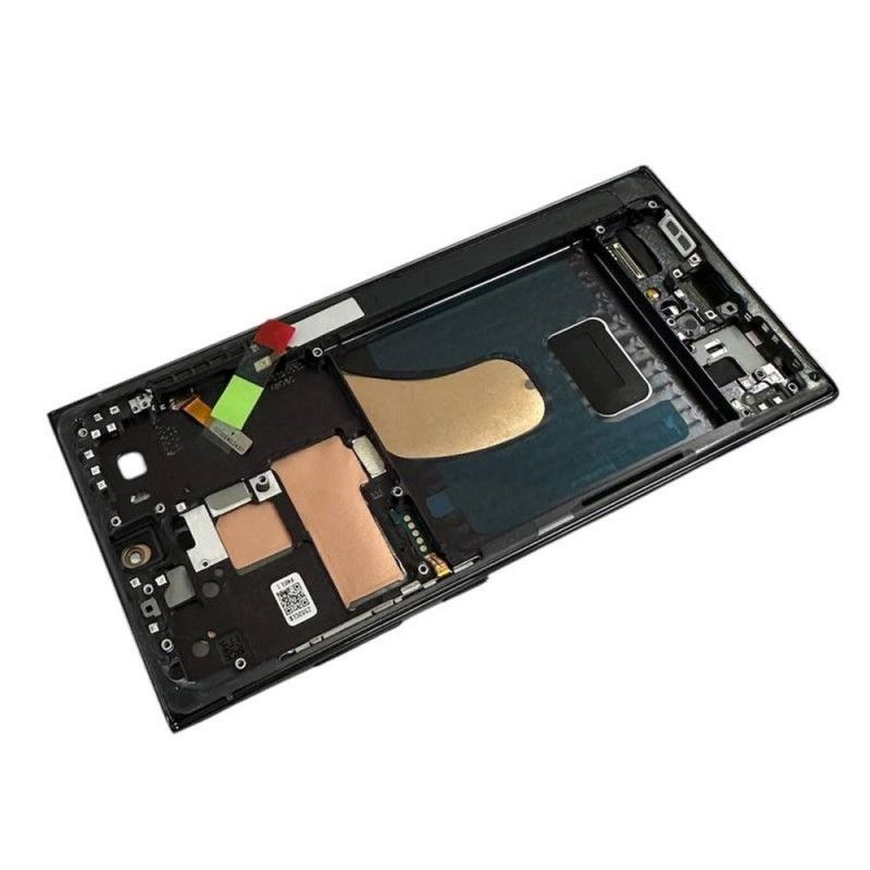 Display Ecran Lcd pentru Samsung S23 Ultra Negru cu Rama Soft Oled [3]