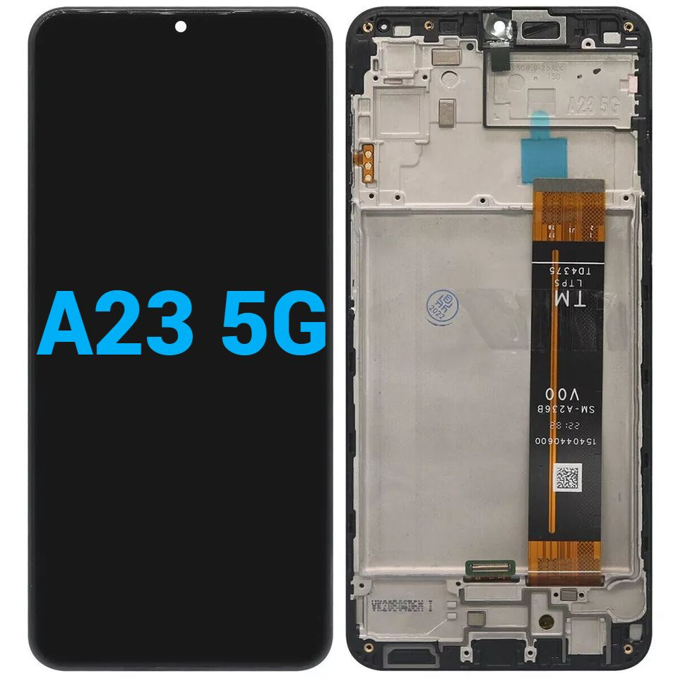 Ecran display lcd samsung galaxy negru cu rama a23 5g a236 a236b [1]