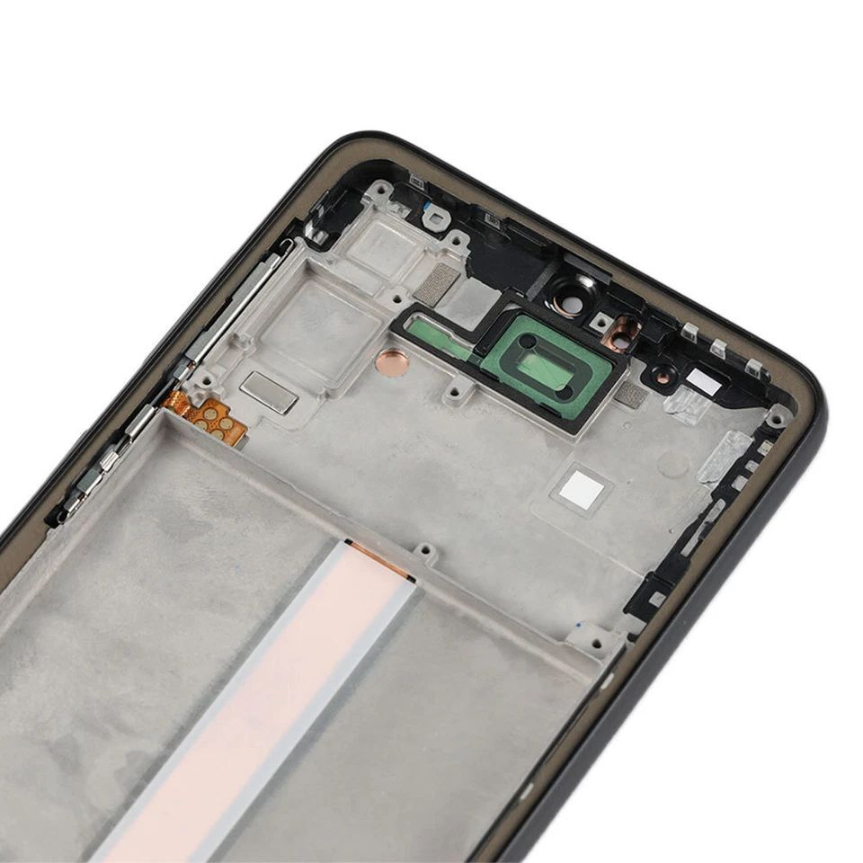 Ecran display lcd samsung galaxy negru a33 5g a336 soft oled cu rama [2]