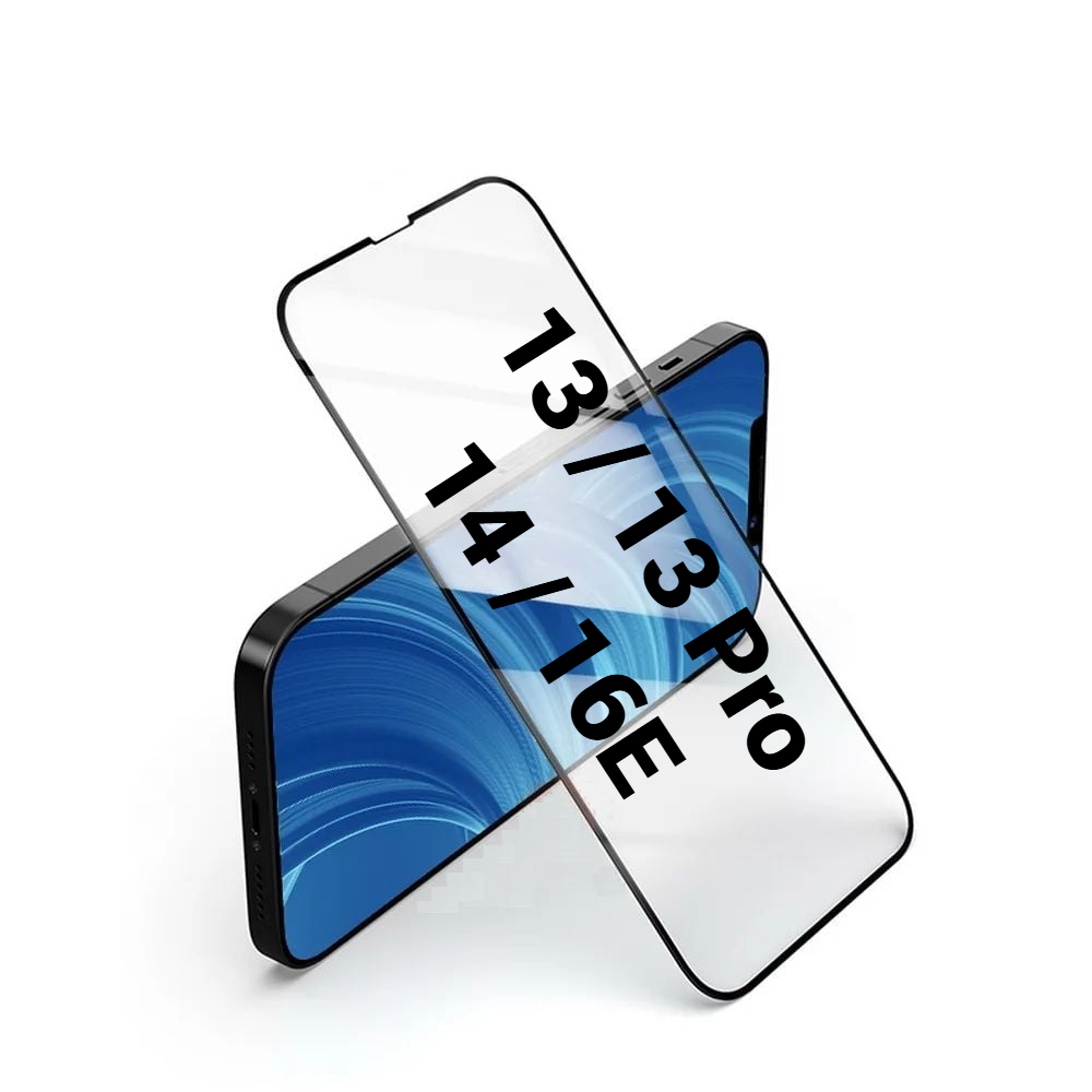 Folie Protectie Ecran 10D pentru Iphone 13 / 13 Pro / 14 / 16E Fara Ambalaj [1]
