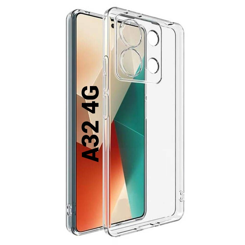 Husa de silicon 2mm pentru Samsung a32 4G a325 cu protectie camera transparent [1]