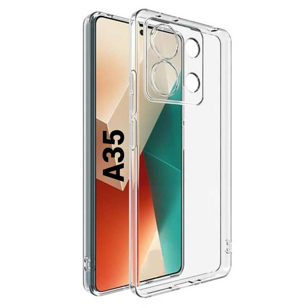 Husa de silicon 2mm pentru Samsung A35 (A356) cu protectie camera transparent [1]