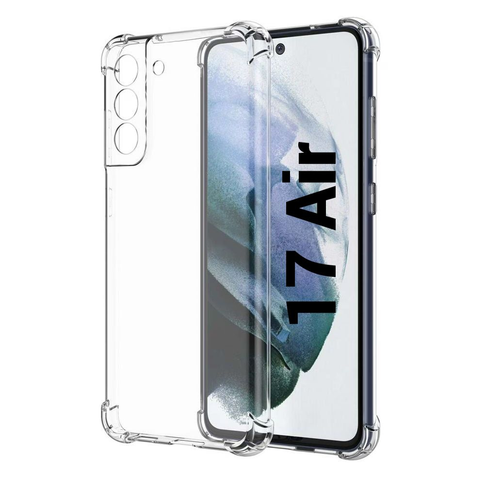 Husa de silicon antisoc pentru Iphone 17 air transparent floveme [1]
