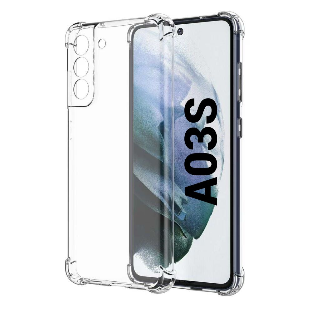 Husa de silicon antisoc pentru sansung a03S a037 transparent floveme [1]
