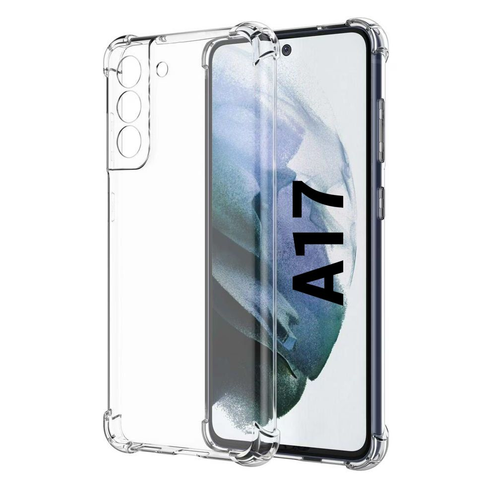 Husa de silicon antisoc pentru sansung a17 a176 transparent floveme [1]