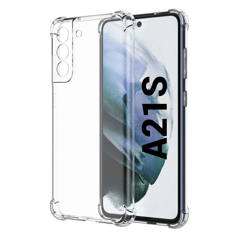 Husa de silicon antisoc pentru sansung a21S a217 transparent floveme [1]