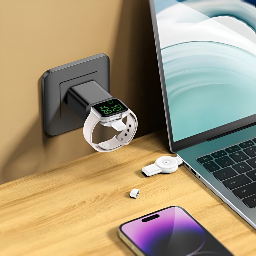 Incarcator Wireless Smart Watch XO-CX026 Alb [4]