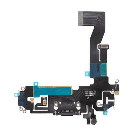 Iphone - Banda Flex Incarcare pentru Iphone 12 12 pro negru mufa incarcare