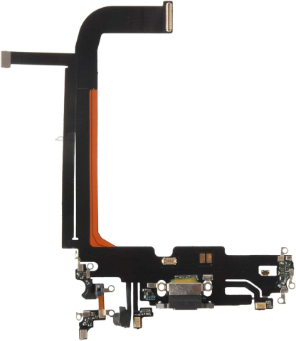 Iphone - Banda Flex Incarcare pentru Iphone 13 pro max negru mufa incarcare