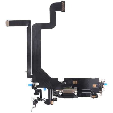 Iphone - Banda Flex Incarcare pentru Iphone 14 pro negru mufa incarcare