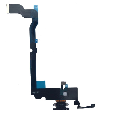 Banda Flex Incarcare pentru Iphone xs max negru black mufa incarcare [1]