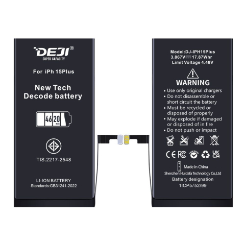 Baterie Compatibila Iphone 15 Plus, Diagnostic, Capacitate Marita (4620 mAh) [1]