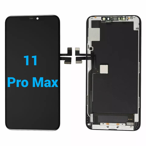 Ecrane / Display - Ecran display lcd apple iphone incell hd hd+ fhd premium negru jhx 11 pro max