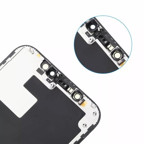 Ecran display lcd apple iphone incell hd hd+ fhd premium negru jhx 12 pro [2]