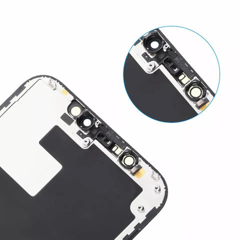 Ecran display lcd apple iphone incell hd hd+ fhd premium negru jhx 12 pro [2]