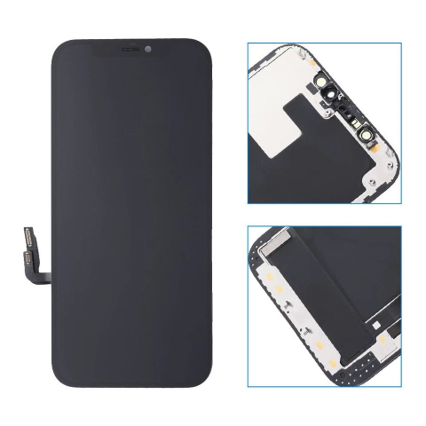 Ecran display lcd apple iphone soft oled premium negru jhx 12 pro [4]