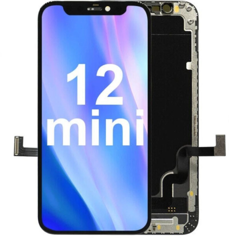 Seria 12 - Ecran display lcd apple iphone incell hd hd+ fhd premium negru jhx 12 mini