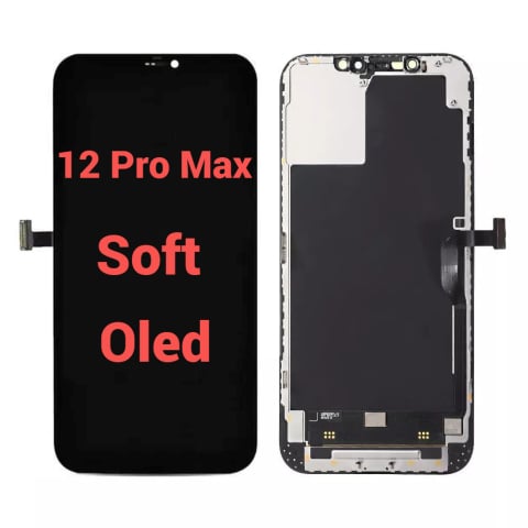Seria 12 - Ecran display lcd apple iphone soft oled premium negru jhx 12 pro max