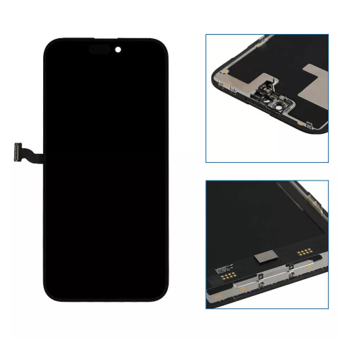 Display Ecran Lcd pentru Iphone 14 Pro Max Soft Oled Negru [2]