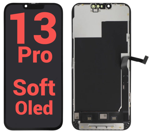Seria 13 - Ecran display lcd apple iphone soft oled premium negru jhx 13 pro