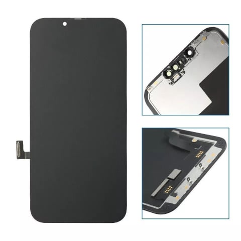 Ecran display lcd apple iphone soft oled premium negru jhx 13 [1]