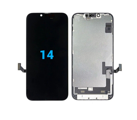 Seria 14 - Ecran display lcd apple iphone incell hd hd+ fhd premium negru jhx 14