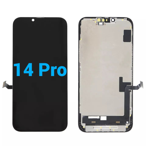 Seria 14 - Ecran display lcd apple iphone incell hd hd+ fhd premium negru jhx 14 pro