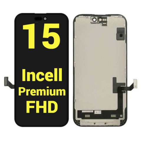 Seria 15 - Ecran display lcd apple iphone incell hd hd+ fhd premium negru 15