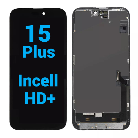 Seria 15 - Display Ecran Lcd pentru Iphone 15 Plus Incell TFT (HD+) Negru