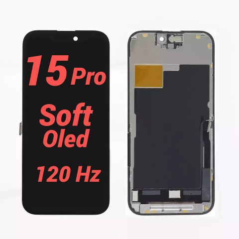 Ecrane / Display - Display Ecran Lcd pentru Iphone 15 Pro Soft Oled (120 Hz)
