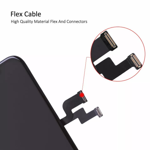 Ecran display lcd apple iphone soft oled premium negru jhx x [3]