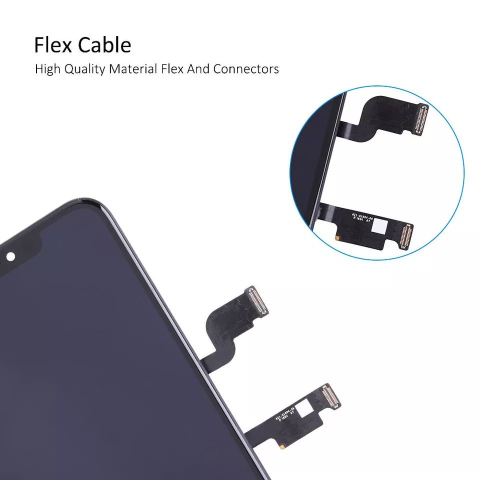 Ecran display lcd apple iphone incell hd hd+ fhd premium negru jhx xs max [5]