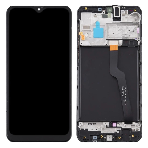 Ecran display lcd samsung galaxy negru cu rama a10 a105 [1]