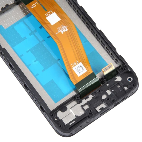 Ecran display lcd samsung galaxy negru cu rama a14 4g a145p a145r [4]