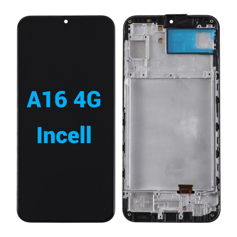 Samsung - Ecran display lcd samsung galaxy negru  a165 a16 4g incell cu rama