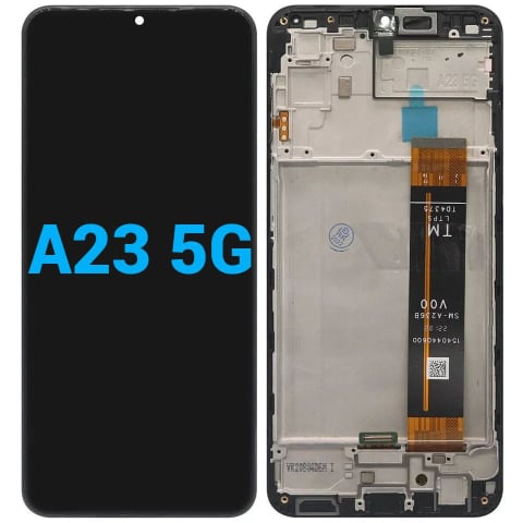 Samsung - Ecran display lcd samsung galaxy negru cu rama a23 5g a236 a236b