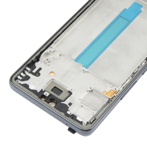 Ecran display lcd samsung galaxy negru a53 5g a536 soft oled cu rama [2]