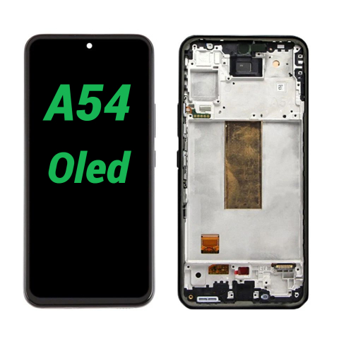 Samsung - Display Ecran Lcd pentru Samsung A54 (A546) Oled Negru cu Rama