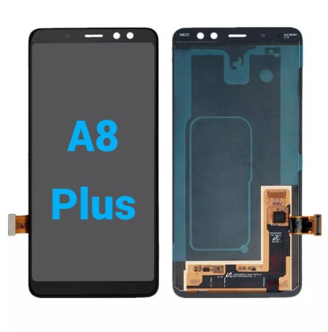 Ecrane / Display - Display Ecran Lcd pentru Samsung A8 Plus (A730) Original Negru