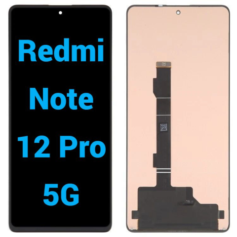 Xiaomi - Ecran display lcd xiaomi redmi negru Xiaomi Redmi Note 12 Pro 5G  22101316C  22101316I  23013RK75C  22101316G Redmi Note 12 Pro Plus 22101316UG  22101316UCP