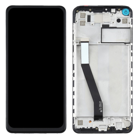 Xiaomi - Ecran display lcd xiaomi redmi negru Xiaomi Redmi Note 9 cu rama M2003J15SG  M2003J15SS  M2003J15SC Redmi 10X 4g M2003J15SC