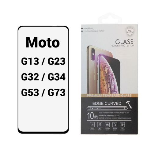 Motorola - Folie Protectie Ecran 10D pentru Motorola Moto G13 / G23 / G32 / G53 / G73