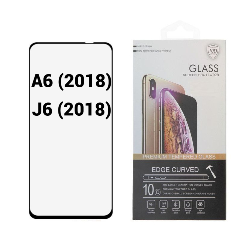Samsung - Folie Protectie Ecran 10D pentru Samsung A6 2018 / J6 2018