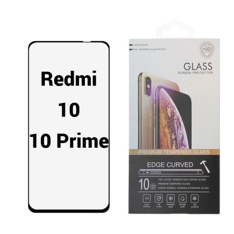 Xiaomi - Folie Protectie Ecran 10D pentru Xiaomi Redmi 10 / 10 Prime