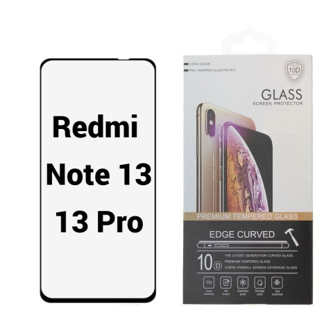 Xiaomi - Folie Protectie Ecran 10D pentru Xiaomi Redmi Note 13 / 13 Pro / 13 Pro Plus