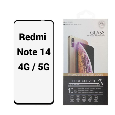 Folii Protectie - Folie Protectie Ecran 10D pentru Xiaomi Redmi Note 14 4G / 5G