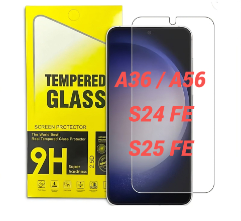 Samsung - Folie Protectie Ecran 9H pentru Samsung A36 / A56 / S24 FE / S25 FE