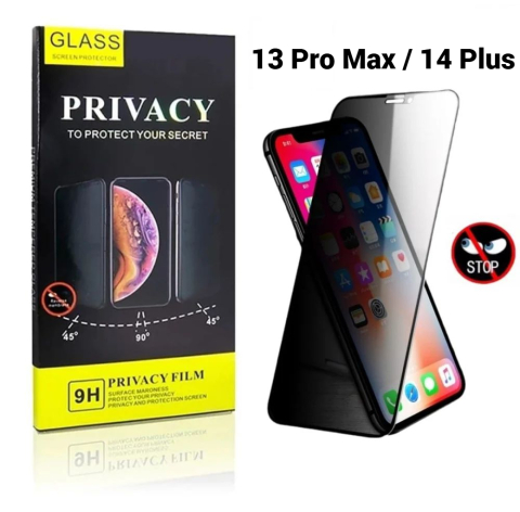 Folii Protectie Privacy - Folie Protectie Privacy pentru Iphone 13 Pro Max / 14 Plus
