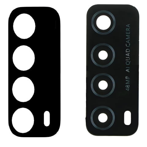 Huawei - Geam Camera Spate pentru Huawei p smart 2021 PPA-LX1, PPA-LX2 negru